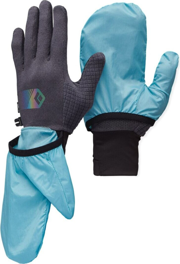 Black Diamond Deploy Wind Hood Gloves Carbon-glacier S