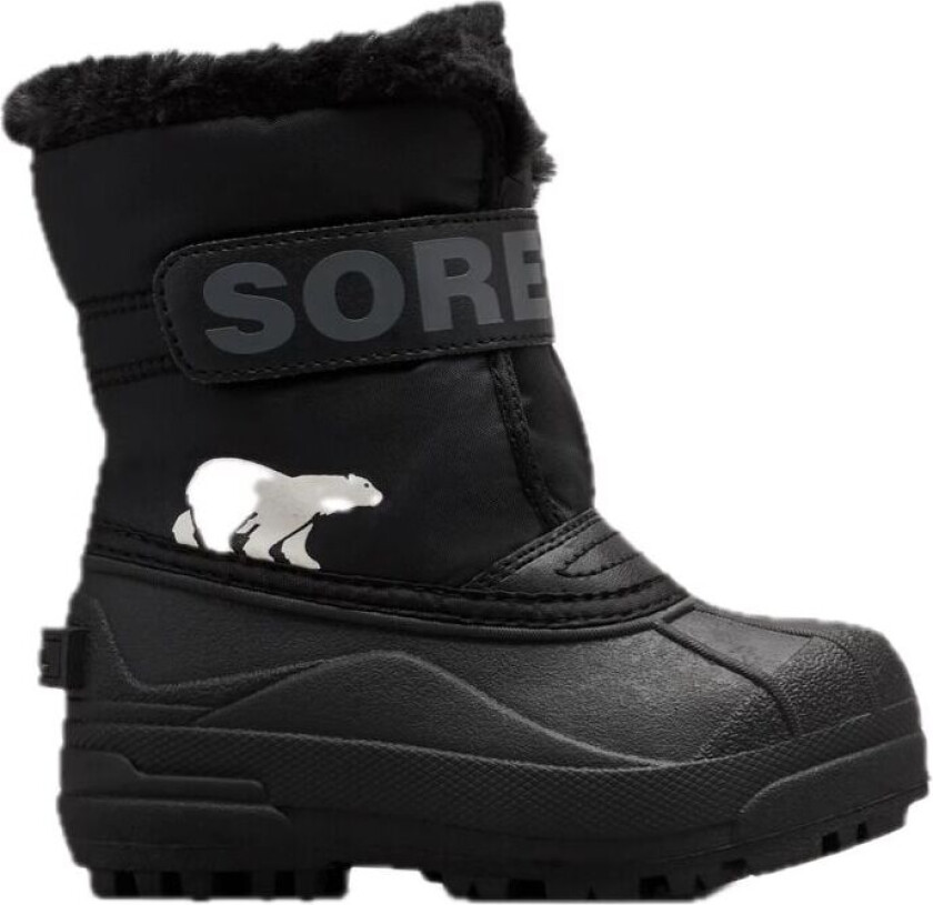Childrens Snow Commander Boot Black, Charcoal US 12 / EU 29