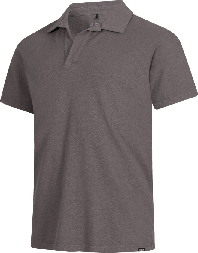 Men's Hemp Polo Tee Plum Kitten XXL