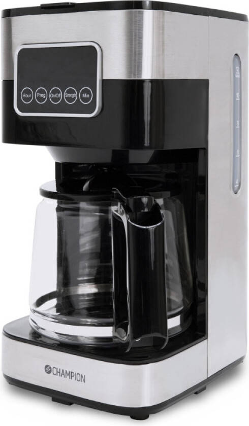 Kaffebryggare Digital 12-koppar/1,5L KB400 Rostfri
