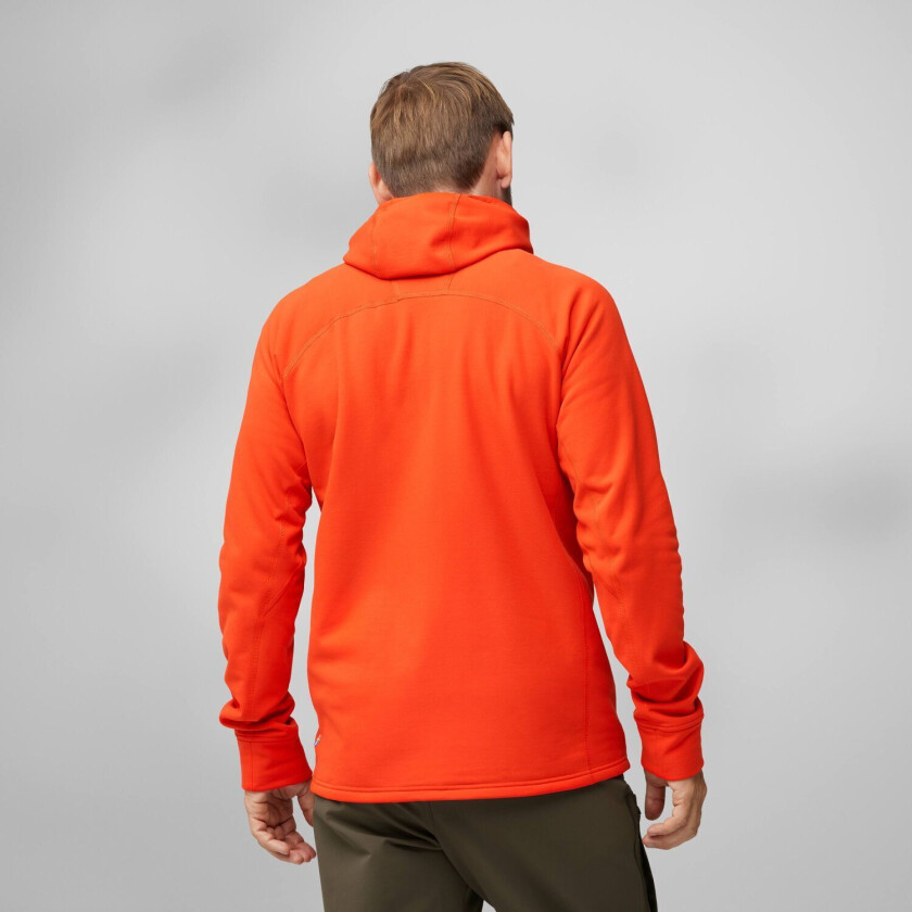 Men's Expedition Fleece Hoodie Flame Orange M