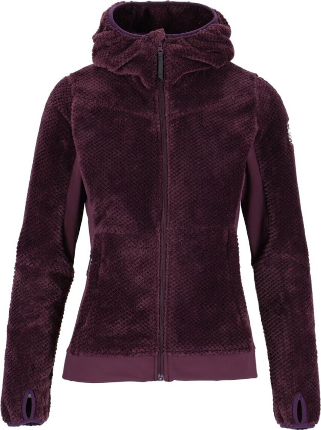 Isbre Air Fleece D Dyp Plomme 40