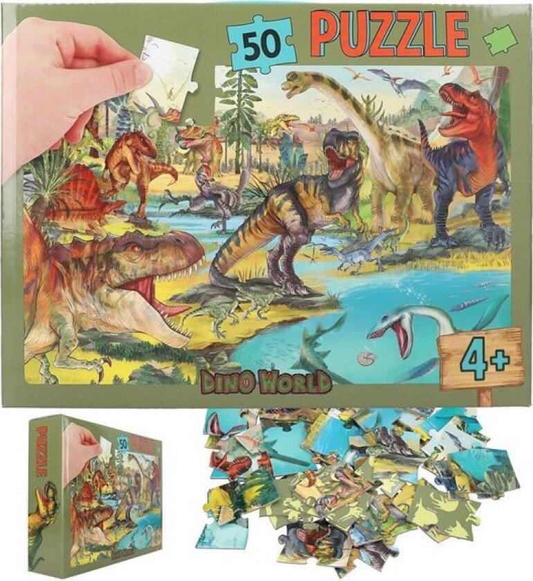 Dino World Puzzle 50 pcs