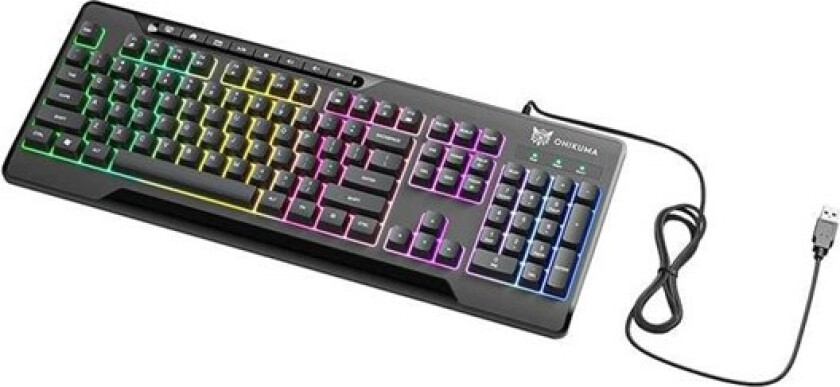 G32 RGB Gaming Keyboard (Black) - Gamingtastatur - Svart