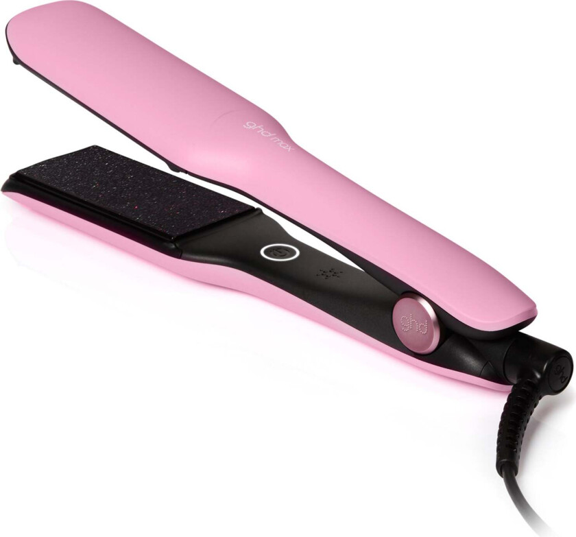 Max Wide Plate Hair Straightener Pink Limited Edition