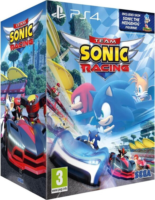 Team Sonic Racing - Christmas Bundle Pack - Sony PlayStation 4 - Racing