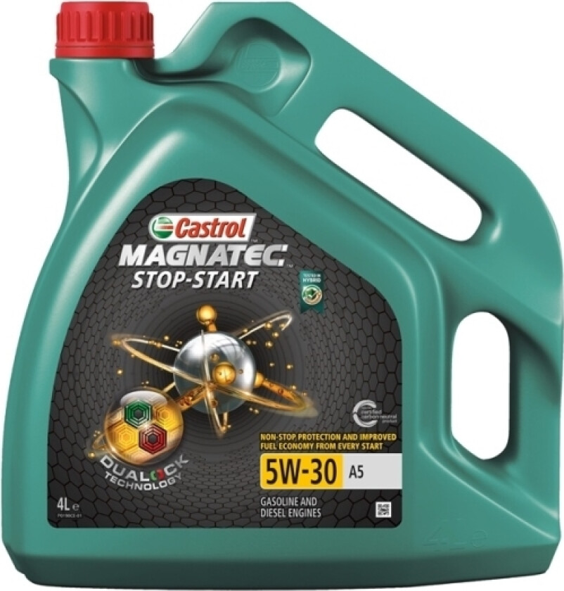 Motorolje Castrol Magnetisk Stop-Start A5 4L