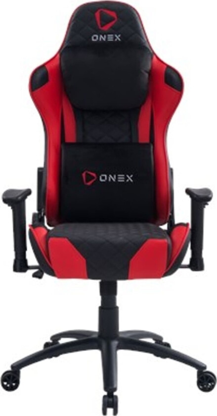 Onex Gx330 Series Gaming Chair - Black/Red | Onex