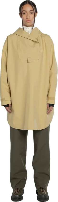 Bergen Poncho Hemp Jakke Sennepsgul gul female XXS