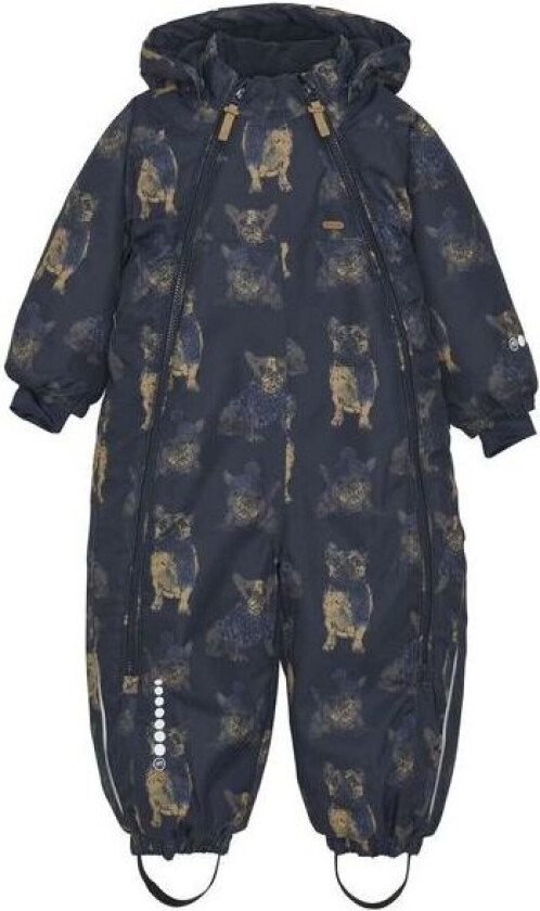 MinyMo vinterdress til småbarn, navy