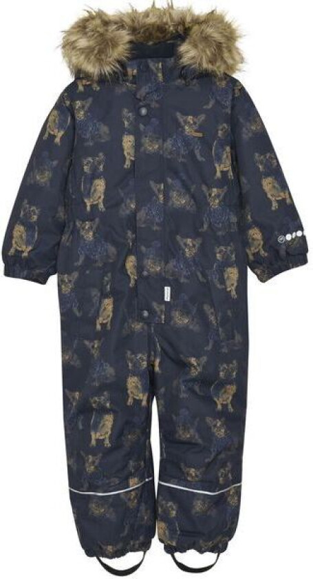 MinyMo vinterdress til barn, navy