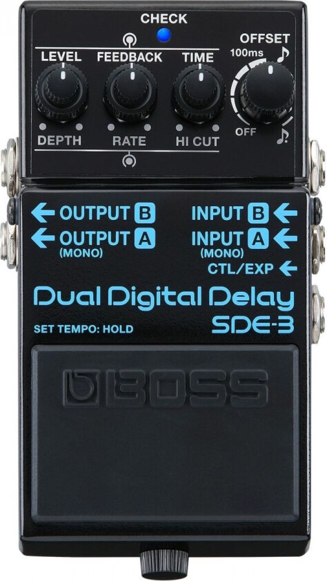 Boss SDE-3 Dual Digital Delay Pedal