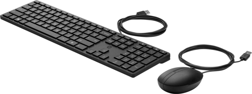 Hp Desktop 320Mk - Tastatur Og Mus Sett - Dansk