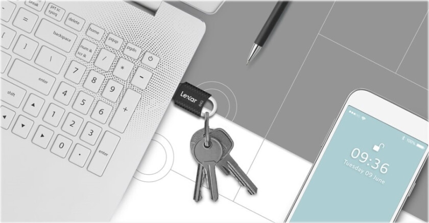 Lexar Jumpdrive V40 - Usb Flashdrive - 64 Gb - Usb 2.0 - Sort