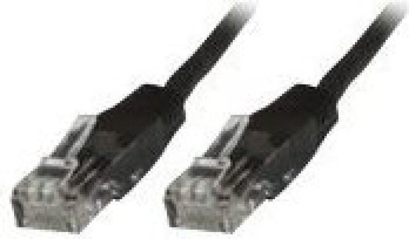 Microconnect - Nettverkskabel - Rj-45 (Hann) Til Rj-45 (Hann) - 15 M - Utp - Cat 6 - Svart