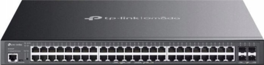 Tp-Link Switch Sg3452xmpp 48Xgbit/4X 10 Ge Sfp+ 8X Poe++ (750W) Managed Omada, L2+, Rack Mountable