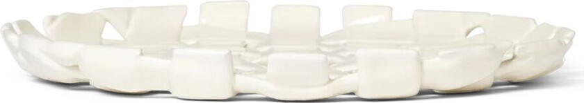 ferm LIVING Plait fat Ø30 cm Off white