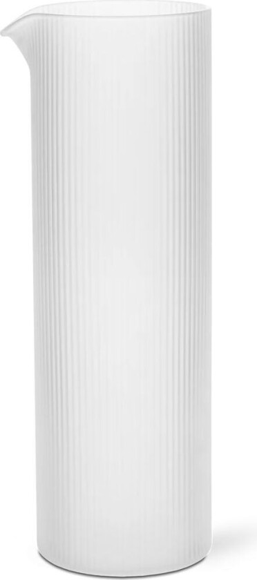 ferm LIVING Ripple vannkaraffel 1,12 L Frosted