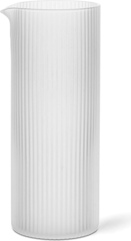 ferm LIVING Ripple melkekanne 40 cl Frosted