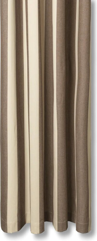 ferm LIVING Chambray dusjforheng Carob brown-parchment