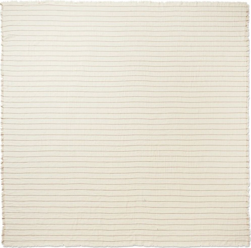 ferm LIVING Aires sengeteppe 240x250 cm Undyed