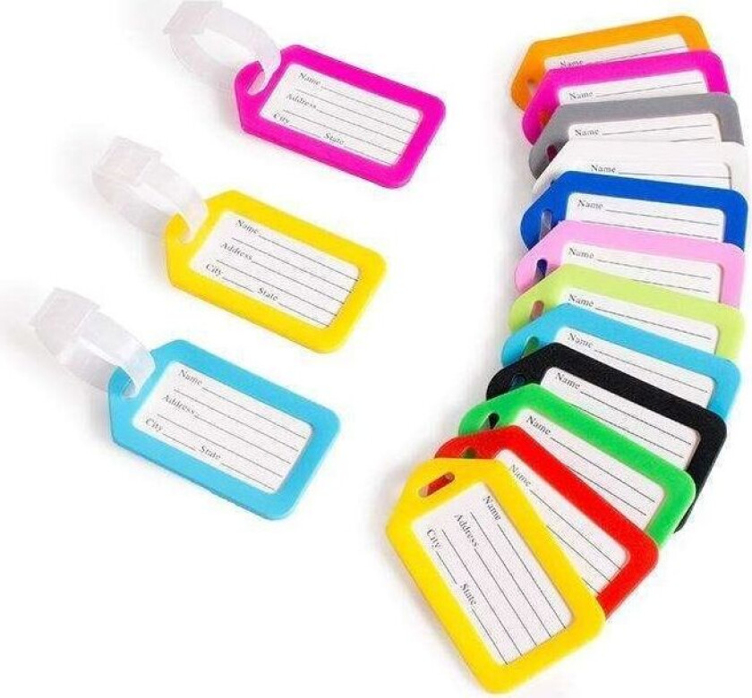 Bilde av Bagagetag / Adresstag / Luggage tag - Märkning väska