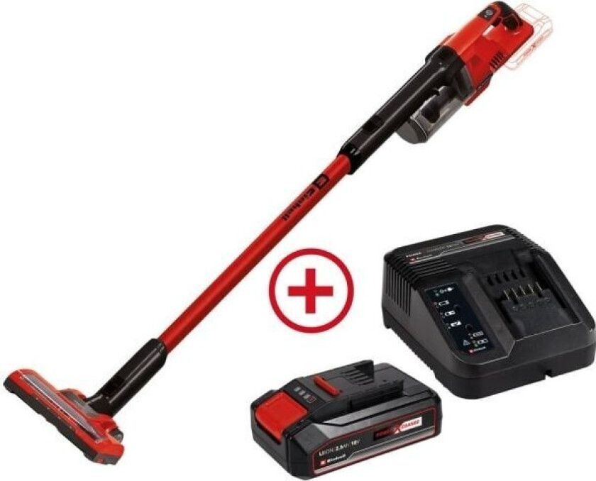 Power X-Change TE-SV 18 Li + 2,5 Ah Starter-Kit 2347182 Batteridrevet håndstøvsuger Uden pose, Inkl. batteri
