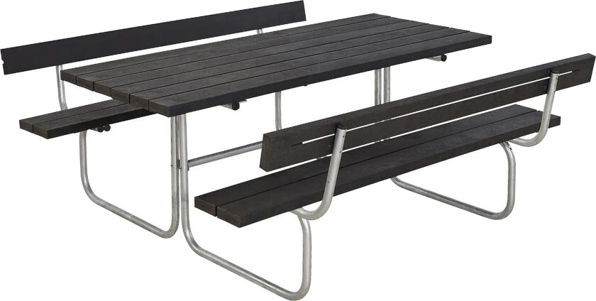 Classic bord- og benkesett med 2 ryggstøtter B: 177 L: 177 H -