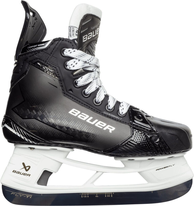 bauer S24 Ti Supreme Shadow Skate 24/25, hockeyskøyte, intermediate Fit2 (Regular)