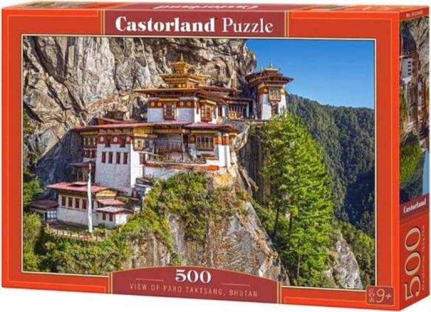 View of Paro Taktsang Bhutan 500 pcs