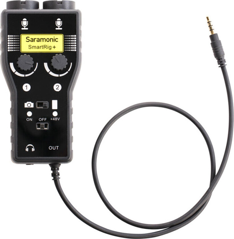 Saramonic SmartRig+ bærbar mikrofon for smarttelefon/kamera