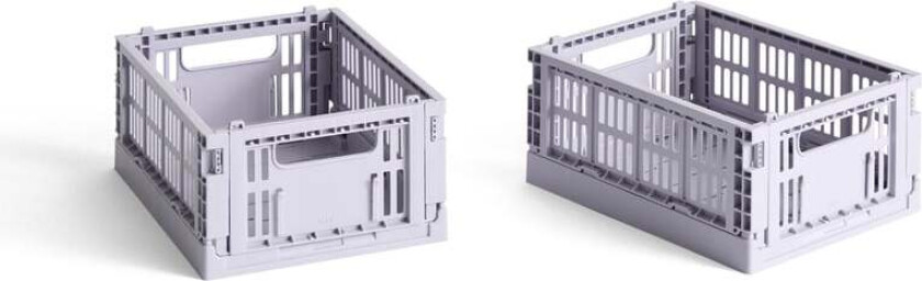 - Set of 2 Colour Crate Mini - Lavender