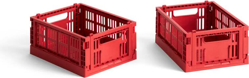 - Set of 2 Colour Crate Mini - Red