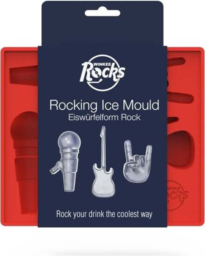 - Ice Cube Tray - Rock Ice Cubes