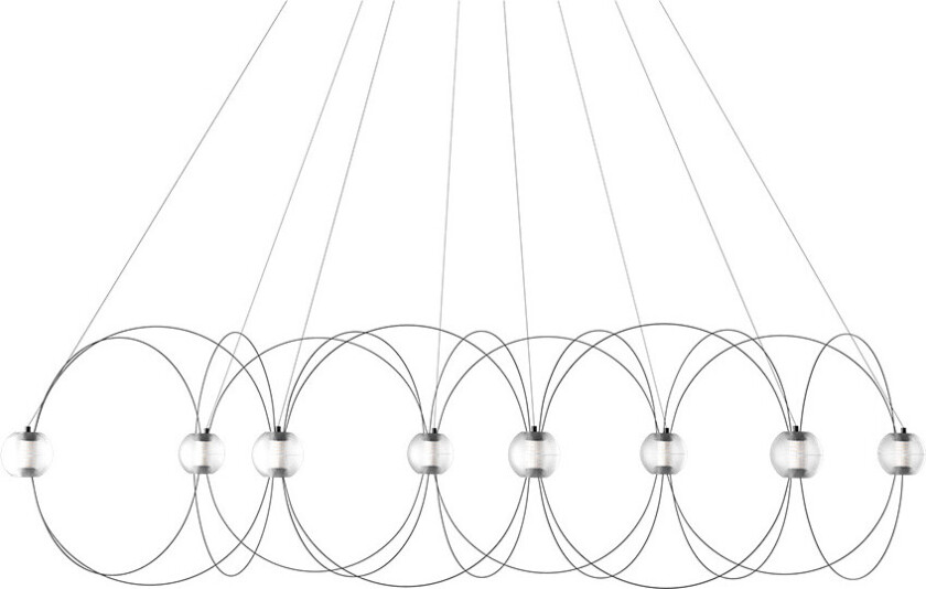 éditions - Munari 8 Pendel Svart