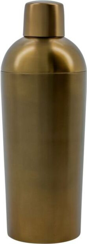 - Shaker, HDBaar - Antikk messingfinish - 750 ml