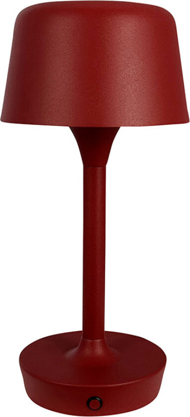 - FLOW LED Portable Bordlampe Mørk Rød