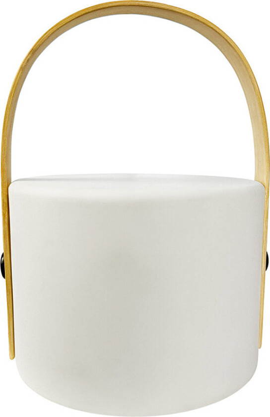 - Carry Solcelle Bordlampe Hvit/Natur