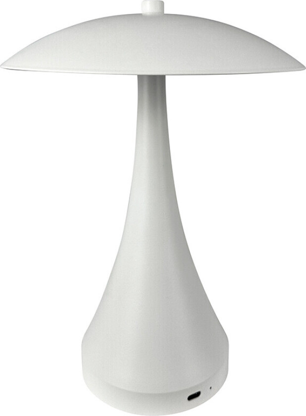 - Vienna LED Portable Bordlampe Matt Hvit