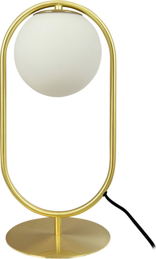- Reims Bordlampe Messing/Hvit