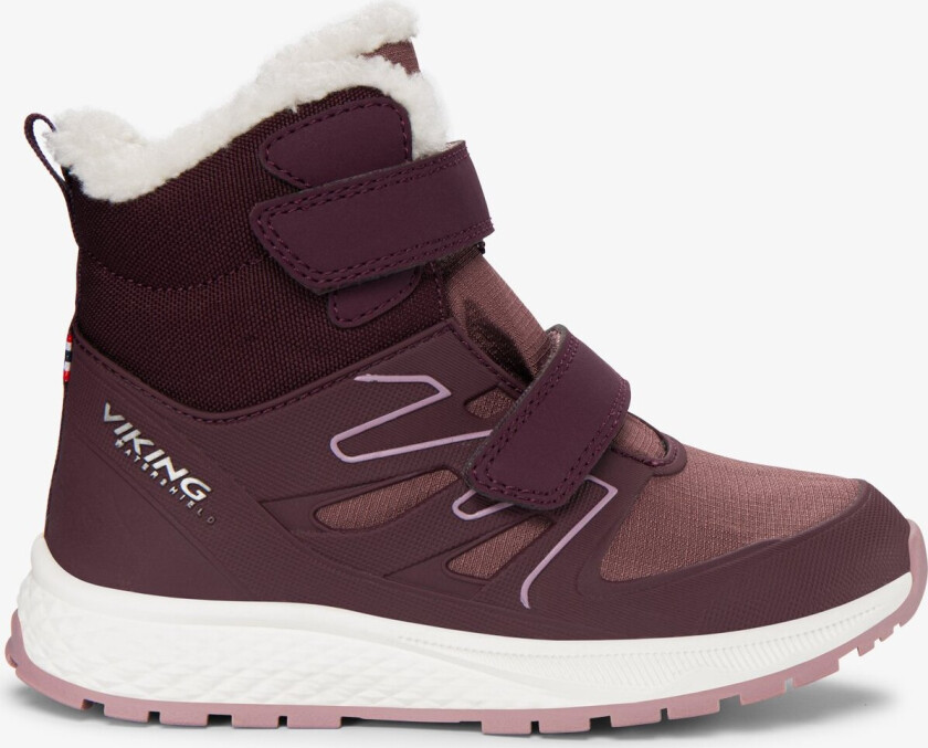 Bilde av Equip Defence Warm WP 2V Kids Purple Waterproof Insulated Velcro