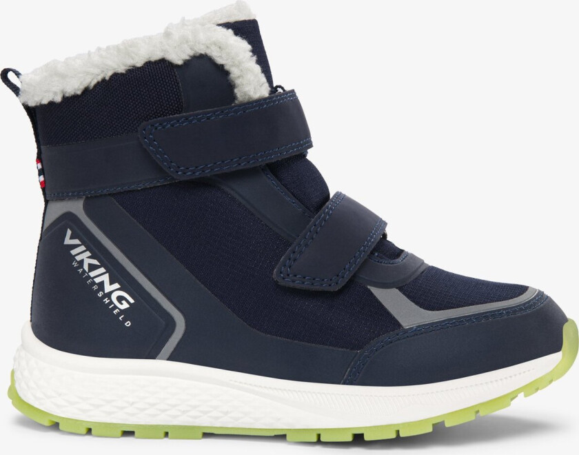 Equip Glow Warm WP 2V Kids Blue Waterproof Insulated Velcro