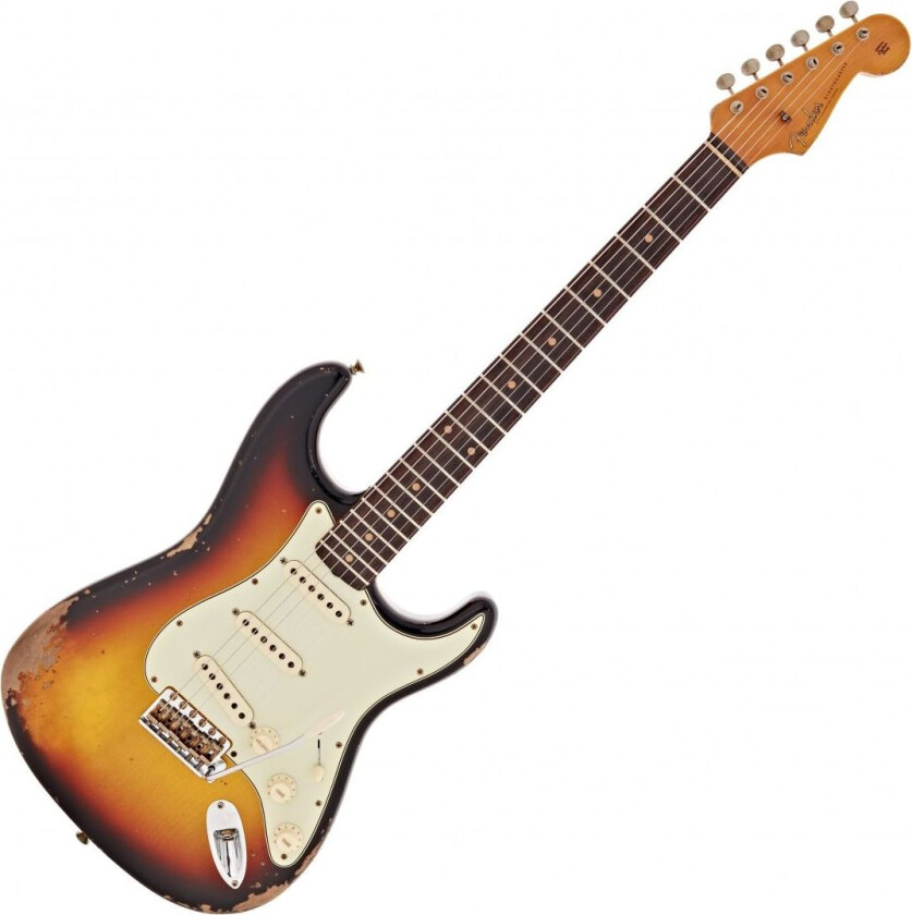 60 Stratocaster Heavy Relic Faded Aged 3-Tone Sunburst