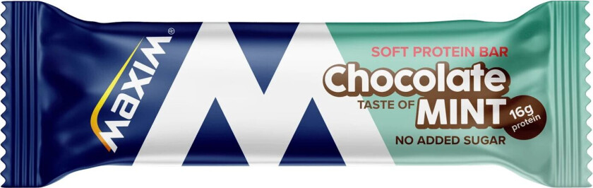 Bilde av Soft Protein Bar Chocolate Mint 55g, proteinbar Soft Protein Bar Cho