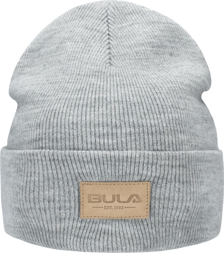 Travel Beanie Gråmelert