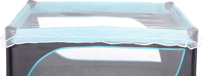 Caretero Myggnett til lekegrind og reiseseng - 120x60cm - Hvit
