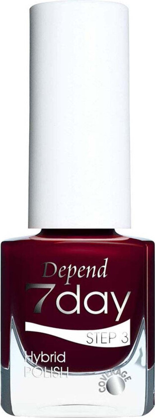 7day Hybrid Polish Dress of Bordeaux - 5 ml