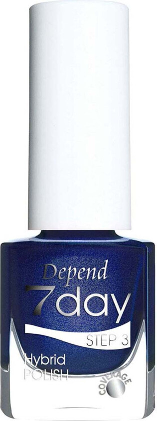 7day Hybrid Polish Blue Cocktail - 5 ml