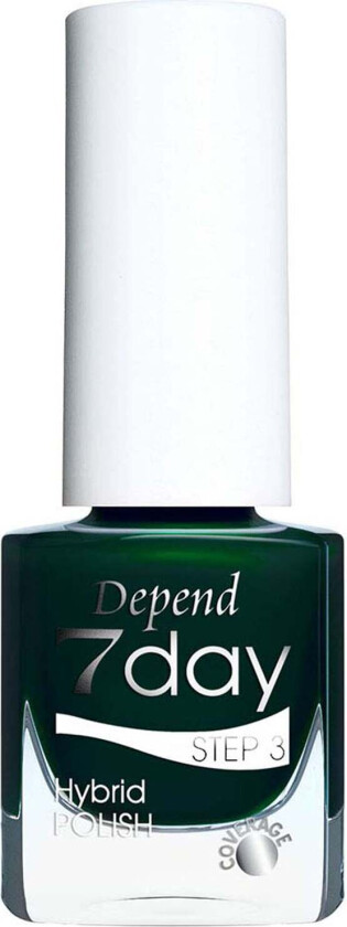7day Hybrid Polish Sparkles Green - 5 ml