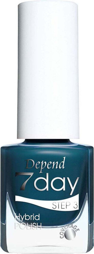 7day Hybrid Polish Shades of Cyan - 5 ml